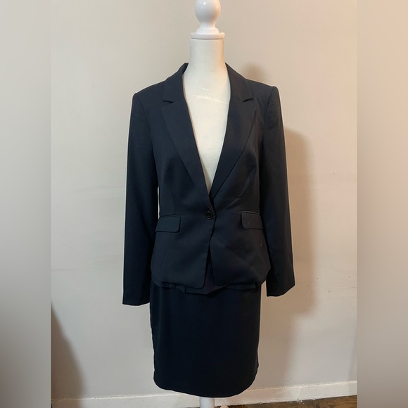 Portmans blue suit jacket with lining - M - Picture 3 of 4